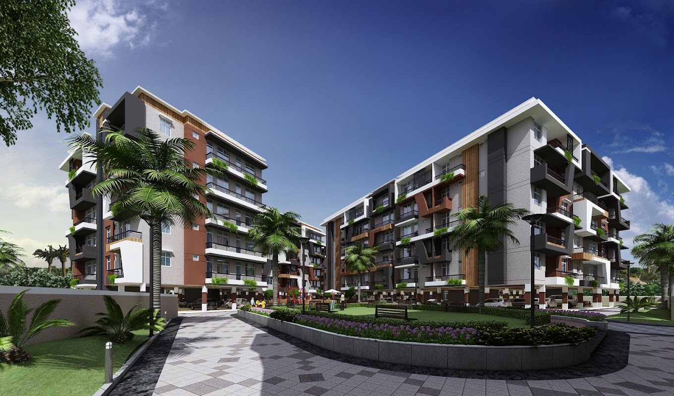 Modern residential complex